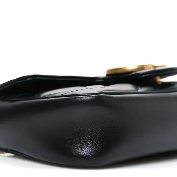 Gucci Calfskin Matelasse Super Mini Gg #234482G11B - Picture 9 of 11